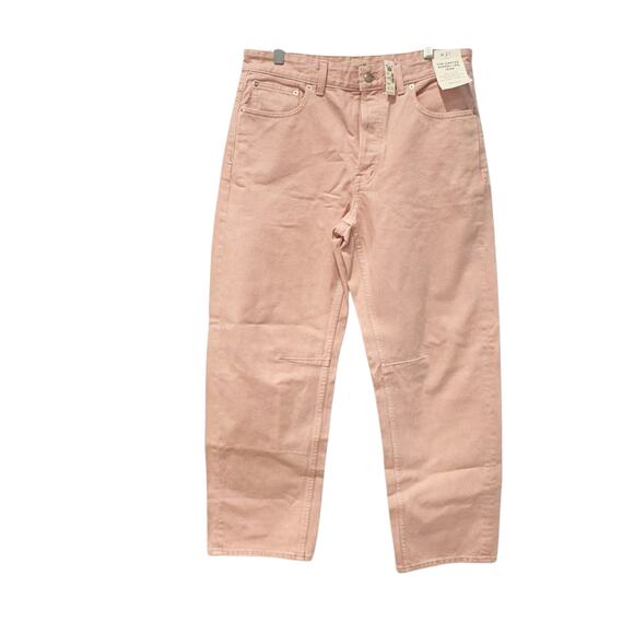 Madewell Women's The Darted Barrel-Leg Jeans Subtle Blossom Size 27 NWT - Picture 6 of 16